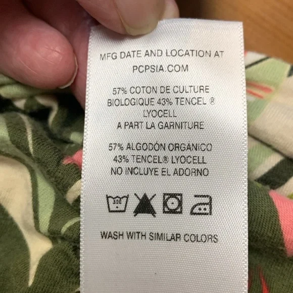 Patagonia sleeveless convertible dress w asymmetrical hem, organic cotton blen - Picture 5 of 13